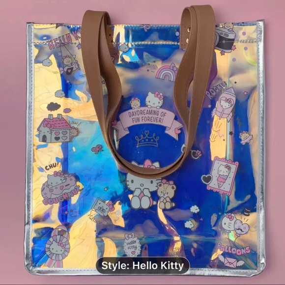 Sanrio Hellokitty Cute Laser Pattern Bag - Picture 3 of 3